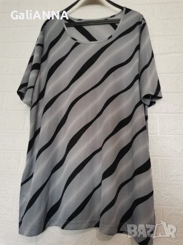 СТРАХОТНА И ЕФЕКТНА ТУНИКА РАЗМЕР 3XL, снимка 2 - Туники - 38097944