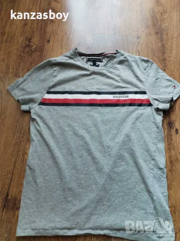 Tommy Hilfiger - страхотна мъжка тениска M, снимка 5 - Тениски - 50143369