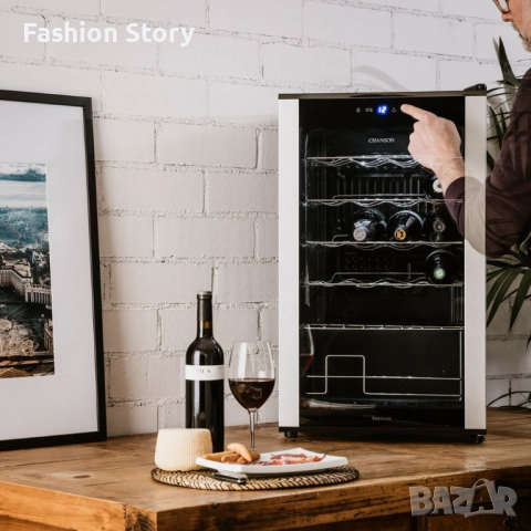 Винна хладилна витрина Taurus CHANSON Бутилки 18 или 24, снимка 2 - Хладилници - 52029919