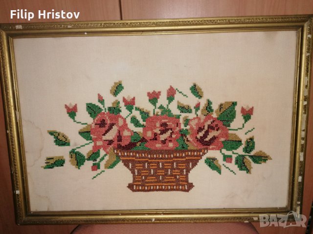 Гоблен-ръчна изработка, снимка 3 - Гоблени - 35532454