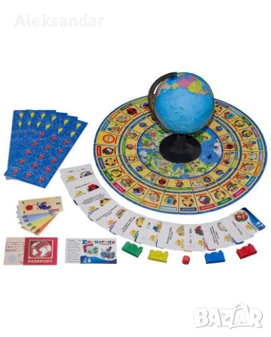 Настолна игра PlayLand - Околосветско Пътешествие 2, снимка 4 - Образователни игри - 51017847
