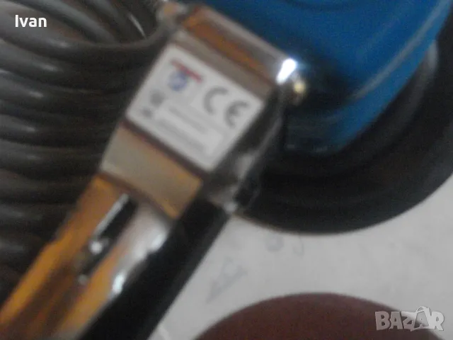 Ф10ММ 8 bar НОВ АВСТРИЙСКИ ОРИГИНАЛЕН ПНЕВМАТИЧЕН КРЪГЪЛ ЕКСЦЕНТЪР ВИБРОШЛАЙФ РОТАЦИОНЕН FERREX, снимка 13 - Други инструменти - 47977650