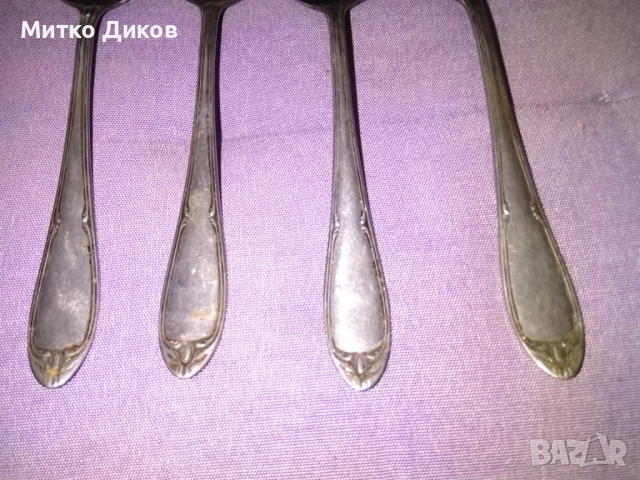 Duralit Rostfrei Solingen немски лъжици 4 бр 210мм Silver plated , снимка 6 - Прибори за хранене, готвене и сервиране - 51516204