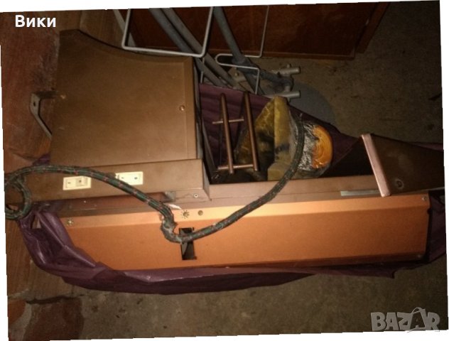 Ретро електрическа печка камина, снимка 8 - Отоплителни печки - 33579898