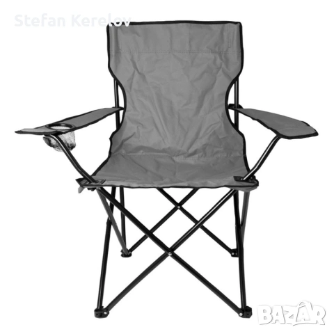 Сгъваем къмпинг стол Muhler, 52x52x82см, снимка 3 - Столове - 53287142