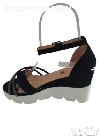 Обувки на платформа , снимка 3 - Дамски елегантни обувки - 49398698