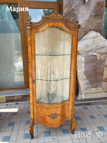 Красива барокова витрина 018, снимка 5 - Секции и витрини - 37961326