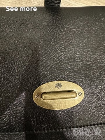 Mulberry мъжка чанта естествена кожа, снимка 8 - Чанти - 40502571