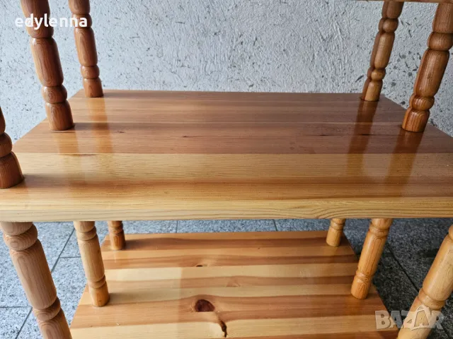 ТВ шкаф от масив/чам, снимка 3 - Скринове - 48302884