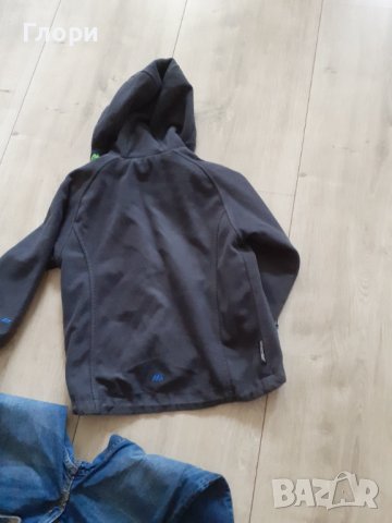 Дънки H&M + суитчър 128см, снимка 4 - Детски панталони и дънки - 43029053