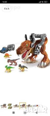 ДЕТСКА ИГРАЧКА ДЖУРАСИК ПАРК Т-РЕКС КН12721, снимка 7 - Фигурки - 47954559