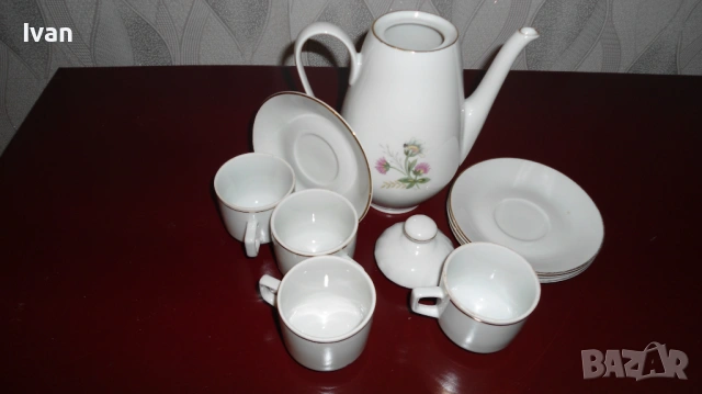 Сервиз за кафе от 70-те години