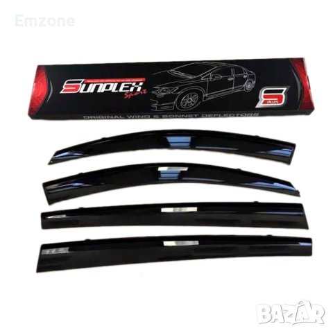 Ветробрани Външни за Форд Ford Transit Tourneo Courier 2014 - 2021 Предни и Задни Комплект 4 броя, снимка 4 - Аксесоари и консумативи - 40575725