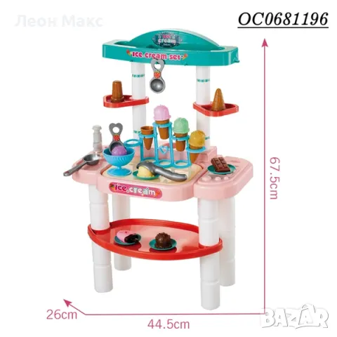 Магазин щанд за сладолед с 37ел.