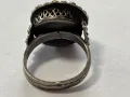 Сребърен възрожденски пръстен, снимка 6