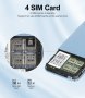 MKTEL M14 телефон с 4 SIM карти, 4 сим карти, снимка 4