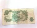 Рядка банкнота Англия 1 паунд. №0390, снимка 2