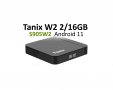 Tanix W2 TV Box - 2GB/16GB, Android 11, Wi-Fi+BT, AV1, 4K, ТВ Бокс, снимка 1 - Плейъри, домашно кино, прожектори - 39984302