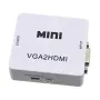 VGA към HDMI преходник с аудио и захранване + Гаранция, снимка 5