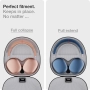 GODT Smart Case за слушалки AirPods Max, твърд защитен калъф, черен, снимка 4