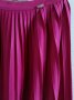Красива плисирана пола в наситено розов цвят