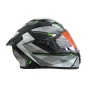 Каска за мотор, Мото шлем, очила и визьор, 4 размера Green, снимка 4