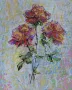 Рози - картина, Art by MiMa МиМа картина, painting, роза, снимка 1