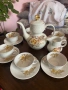 ⚜️Прекрасен немски порцеланов сервиз с много позлата и релеф от бивша ГДР!, снимка 1