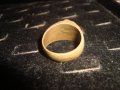 СТАР БРОНЗОВ ПРЪСТЕН с ПЕЧАТ 18К 750 ОРНАМЕНТИРАН РЯДКА МАЙСТОРСКА ИЗРАБОТКА 22967, снимка 7