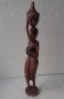 висока 35 см дървена фигура, жена, дърворезба, дърво, пластика, снимка 3