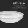 LED Плафониера 12W Кръг IP54, снимка 4