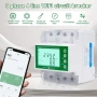 DEWIN WiFi трифазен електромер 100A 380V с мониторинг, снимка 6