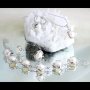 Комплект от пет части бели перли*Елза*, снимка 1 - Бижутерийни комплекти - 32262884