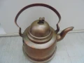 № 8177 стар метален / меден чайник   , снимка 3