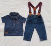 Дънки и блуза за бебе 6 месеца, снимка 10