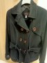 Късо палто с едноредно закопчаване, яка и външни джобове, снимка 1 - Палта, манта - 43201936