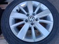 Лети джанти 16ки 5х112 VW + летни гуми 205/55/16 Hankook, снимка 6