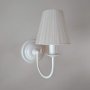  Класика в бяло,полилей с абажур, лампа за таван с шапка,,модерно осветление за спалня,трапезария, снимка 16