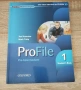 Учебник по английски ProFile Oxford с диск CD , снимка 1