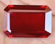 Голям естествен кърваво червен Рубин Сертифициран безупречен камък, снимка 5