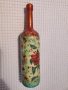 Декорирана бутилка за Нова година, снимка 5