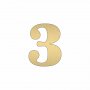 Релефни Златни Цифри - Числа (номера) за стаи, апартамент, хотел или свободно писане, снимка 4