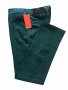 Панталон тип цигара. Каре. Зелено и черно , снимка 4