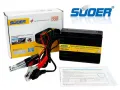 Ново Зарядно за акумулатор SUOER 6V-12V 10Amp+ -814601, снимка 2