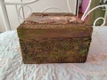 Ръчно декорирана дървена кутия в стил винтидж , снимка 2