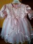 Рокличка за принцеса-Розово бижу"Tiny Princess", снимка 1 - Бебешки рокли - 27499270