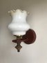 Винтидж - красива лампа за стена , снимка 3