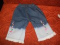  Детско костюмче панталон3/4 и блуза деним омбре за 2-3 годин, снимка 6