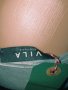 Vila L, XL- Нова дълга рокля от трико в сиво с щампа перо, снимка 7