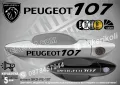 PEUGEOT стикери за дръжки SKD-PE-01, снимка 2